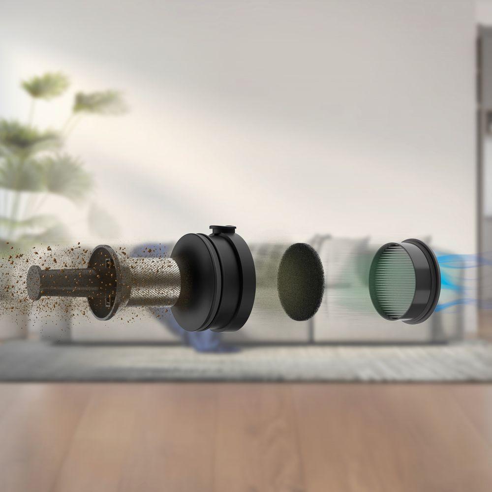 Aspirador de Pó Vertical Sem Fio Electrolux Ergorapido 3 em 1 Cyclonic Power 30 min Azul (PTEC101) - 8