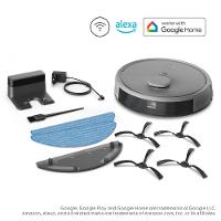 Robô Aspirador Electrolux 4 em 1 Wi-Fi Experience até 1h40 Mapeamento Cinza (ERB61) - 5