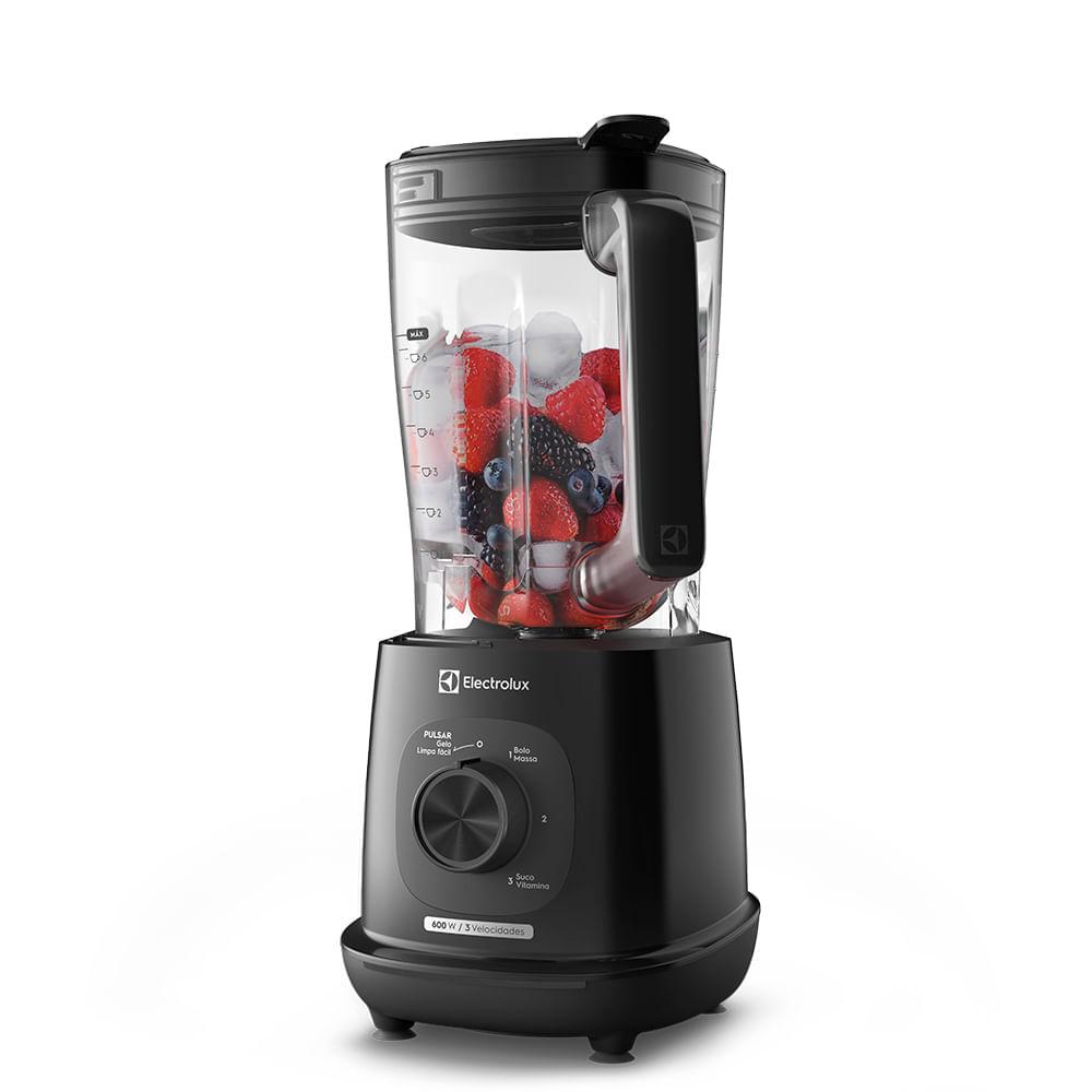 Liquidificador Electrolux 600W 2,7L Efficient TriForce 3 Velocidades Preto (EBL700) - 4