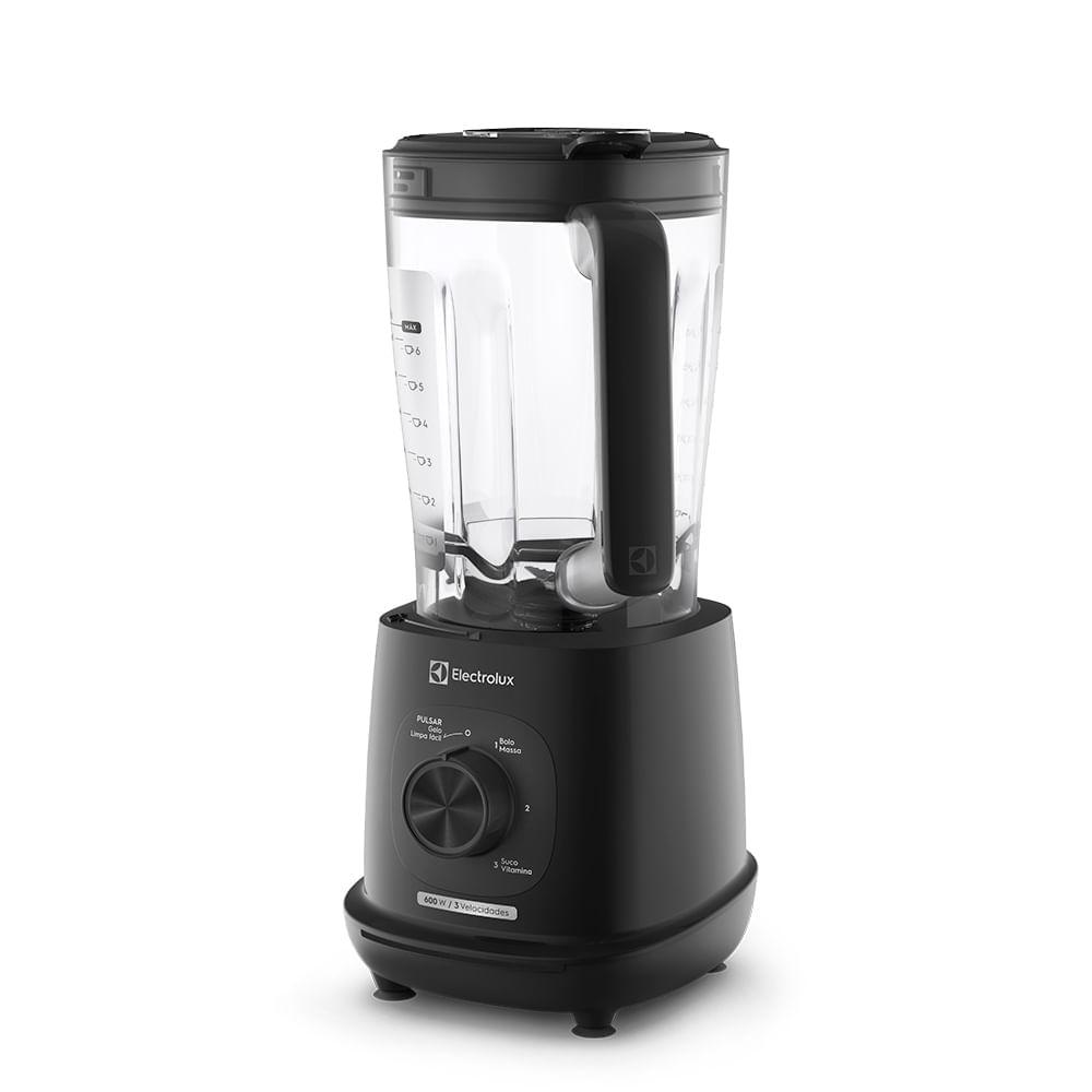 Liquidificador Electrolux 600W 2,7L Efficient TriForce 3 Velocidades Preto (EBL700) - 5