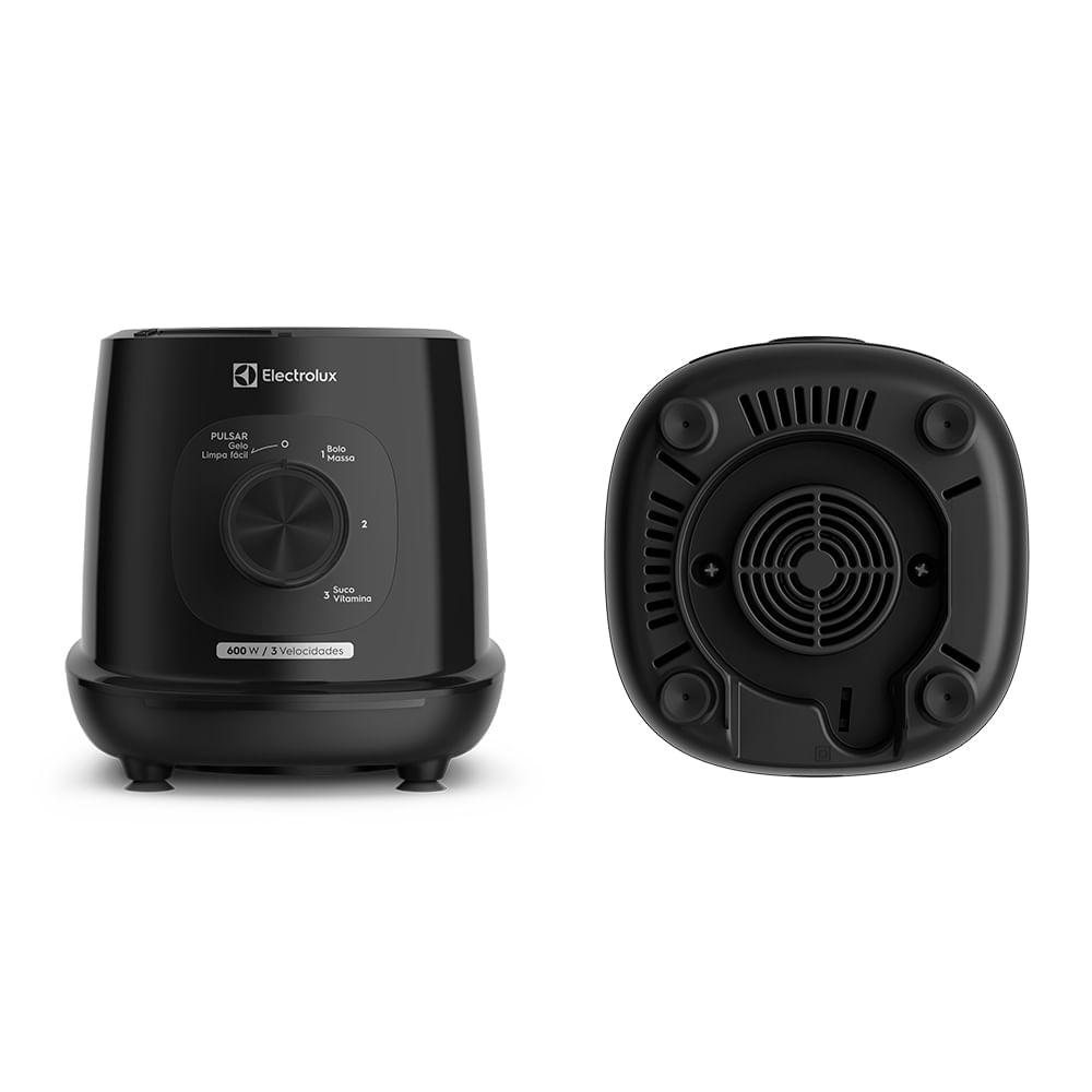 Liquidificador Electrolux 600W 2,7L Efficient TriForce 3 Velocidades Preto (EBL700) - 8