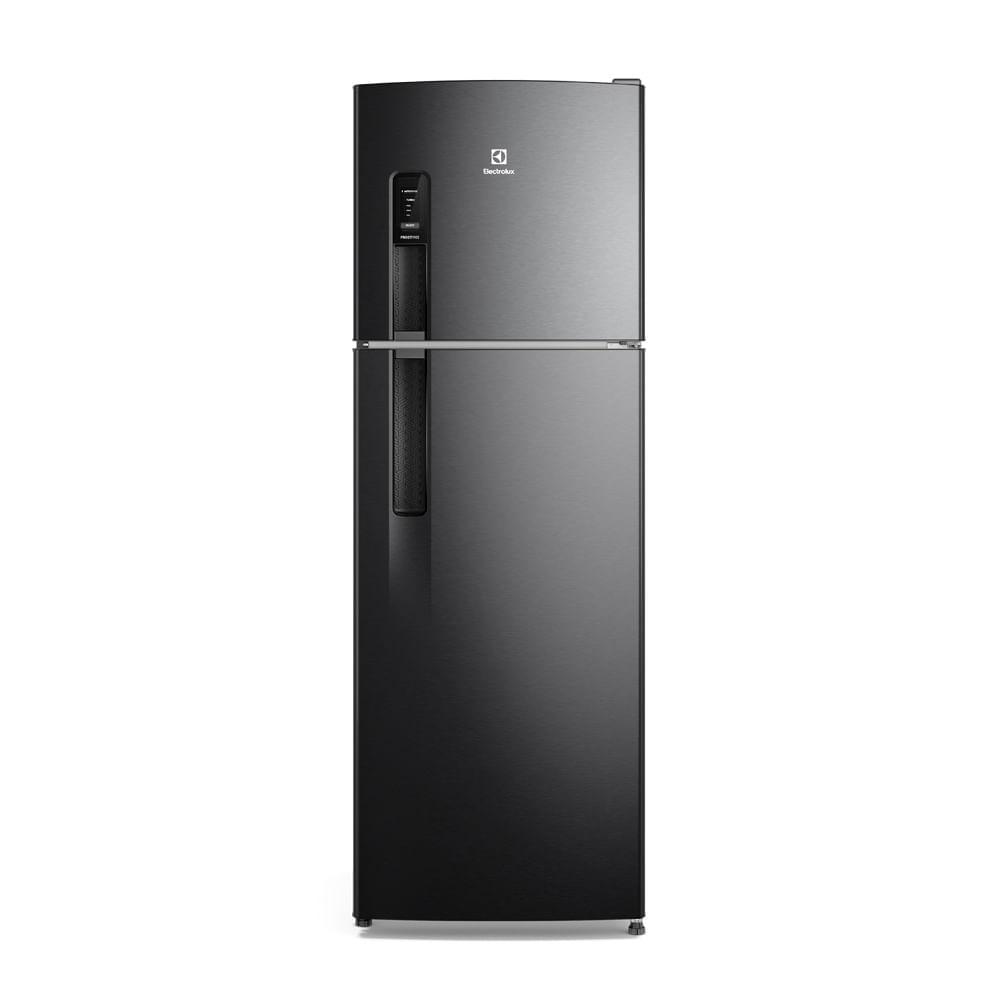 Geladeira Electrolux Frost Free 380L AutoSense Duplex Black Inox Look (TF41B) - 1