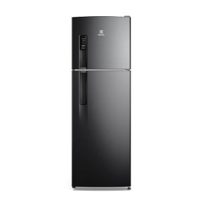 Geladeira Electrolux Frost Free 380L AutoSense Duplex Black Inox Look (TF41B)