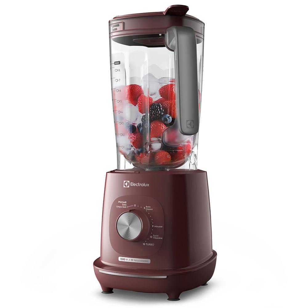 Liquidificador Electrolux 1500W 3.2L Efficient Tri Force 15 Velocidades Vermelho (EBL1510) - 4