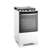 Fogão 4 bocas Electrolux Efficient Branco Mesa Inox, PerfectCook e VaporBake® (FE4IW) - 3
