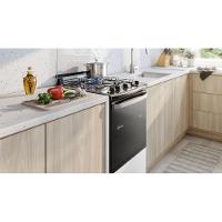 Fogão 4 bocas Electrolux Efficient Branco Mesa Inox, PerfectCook e VaporBake® (FE4IW) - 9