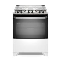 Fogão 5 bocas Electrolux Branco Efficient Mesa Inox, PerfectCook e VaporBake® (FE5IW) - 1