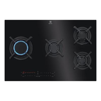 Cooktop 4 Bocas Gás Electrolux Expert Mesa de Vidro. Painel Touch e Timer Digital (KE4GF)