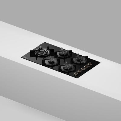 Cooktop 5 Bocas a Gás Electrolux Mesa de Vidro Pro Series ChamaPrecisa e Multi Chama (KE5PS)