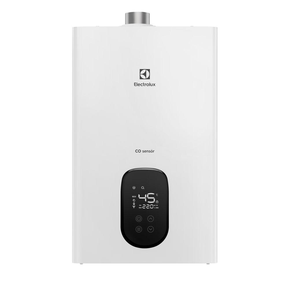 Aquecedor de Água a Gás Electrolux Exaustão Forçada 22L GLP Digital Experience com CO Sensor (H22BG) - 1