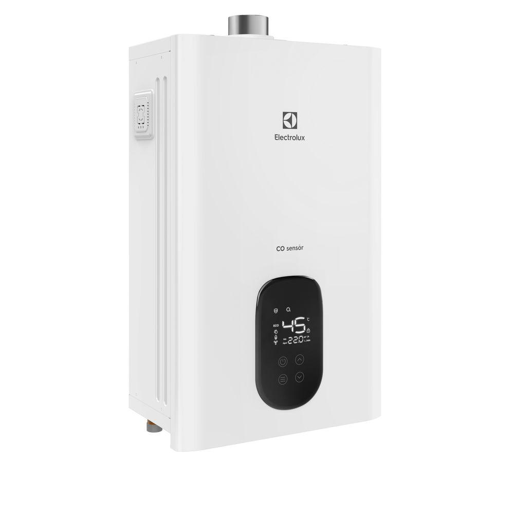 Aquecedor de Água a Gás Electrolux Exaustão Forçada 22L GLP Digital Experience com CO Sensor (H22BG) - 3