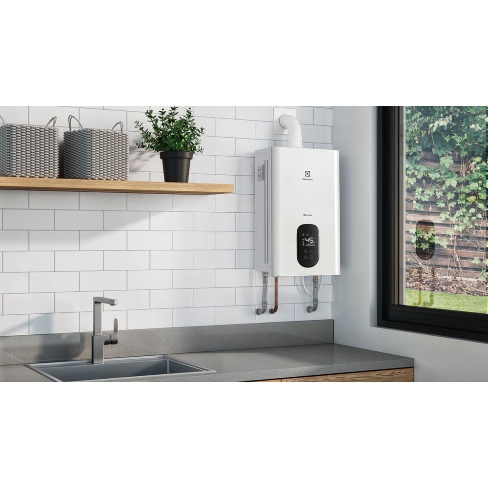 Aquecedor de Água a Gás Electrolux Exaustão Forçada 22L GLP Digital Experience com CO Sensor (H22BG) - 10