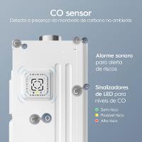 Aquecedor de Água a Gás Electrolux Exaustão Forçada 22L GLP Digital Experience com CO Sensor (H22BG) - 9