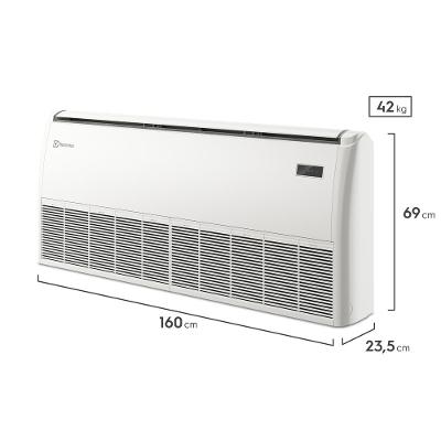 Ar-condicionado Piso Teto Electrolux Duplo Inverter 36.000 BTUs Frio Efficient (DI60F/DE60F)