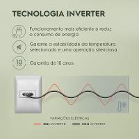 Ar-condicionado Piso Teto Electrolux Twin Inverter 36.000 BTUs Frio Efficient (DI60F/DE60F) - 7