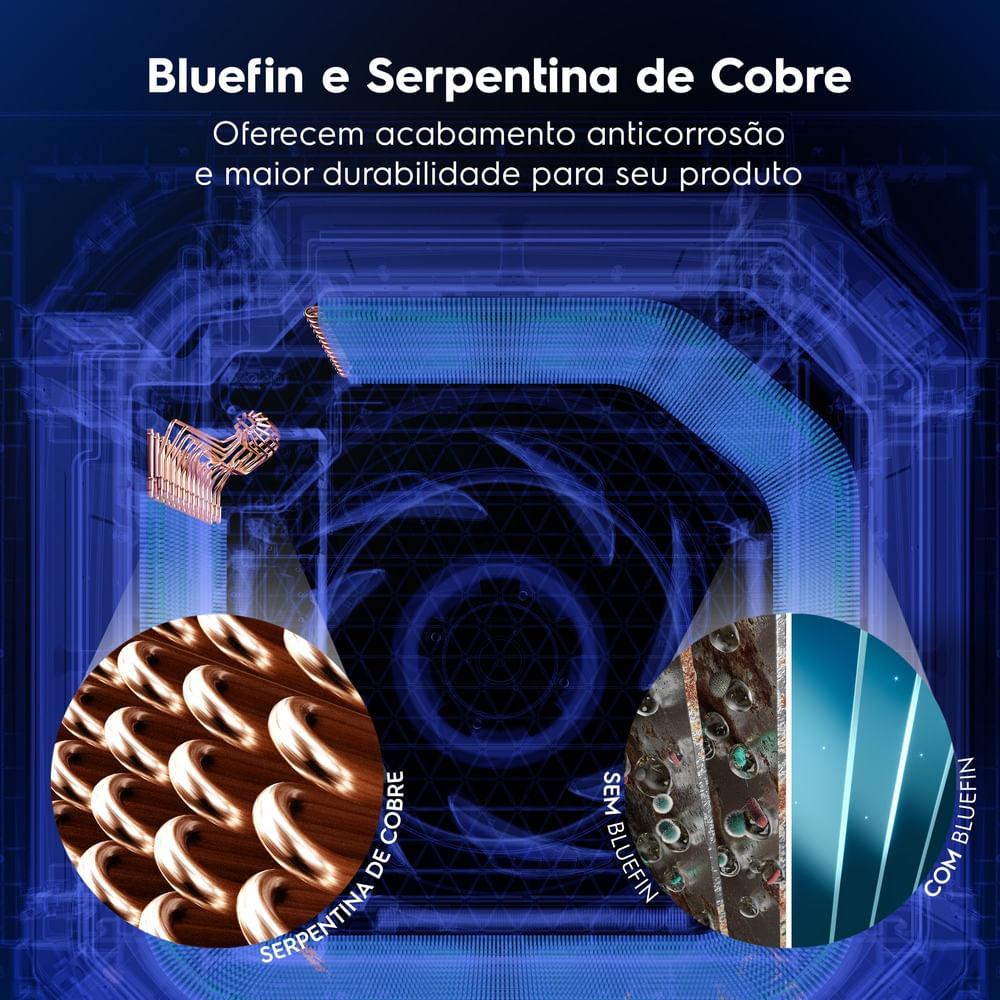 Ar-condicionado Cassete Electrolux 8 Vias Twin Inverter 48.000 BTUs Frio Efficient (KI48F/KE48F) - 6