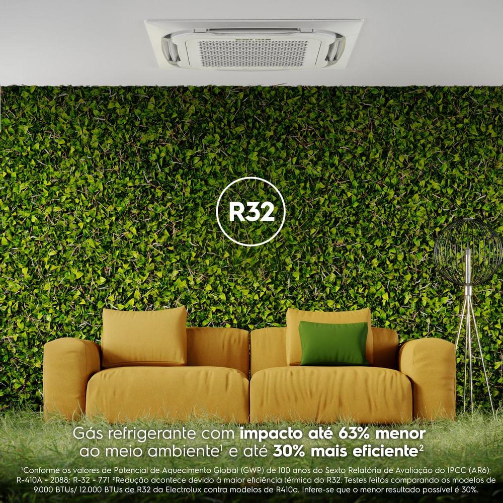 Ar-condicionado Cassete Electrolux 8 Vias Twin Inverter 48.000 BTUs Frio Efficient (KI48F/KE48F) - 7