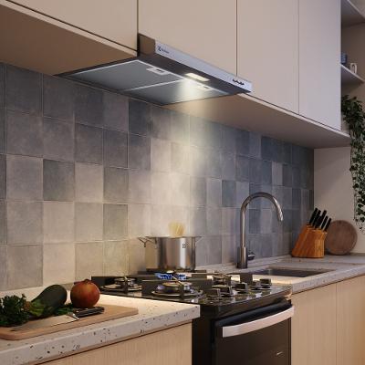 Depurador de Ar Electrolux 60 cm Inox Alto Poder de Sucção, Luz LED e Filtragem Dupla (DE6SS)