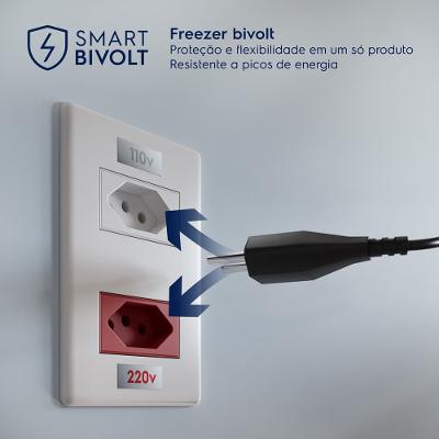 Freezer Vertical Electrolux Efficient 212L SmartBivolt Inverter (FEI23T)