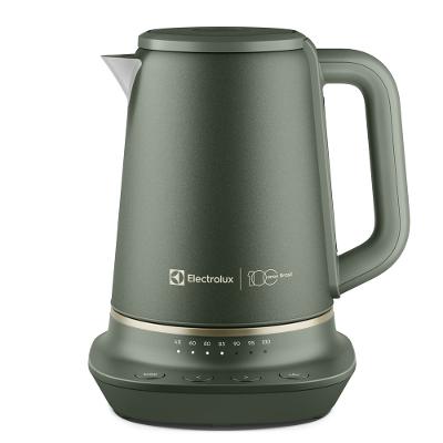 Chaleira Elétrica Electrolux 1,7L Verde Linha 100 anos Celebre Pausas (EKP75)