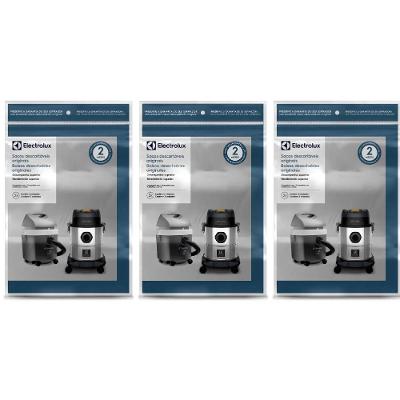 3 Kits 3 Sacos de Aspirador de Pó Modelos HIDROVAC e GT12i (CSEHV)