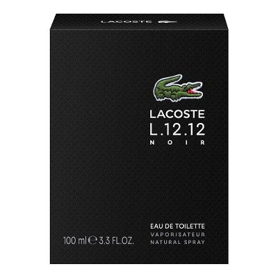 Perfume Lacoste L.12.12  Noir Masculino - Eau de Toilette