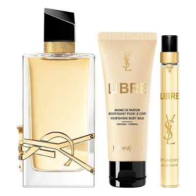 Libre Yves Saint Laurent Coffret Kit Kit - Perfume Feminino EDP + Travel Size + Loção Corporal