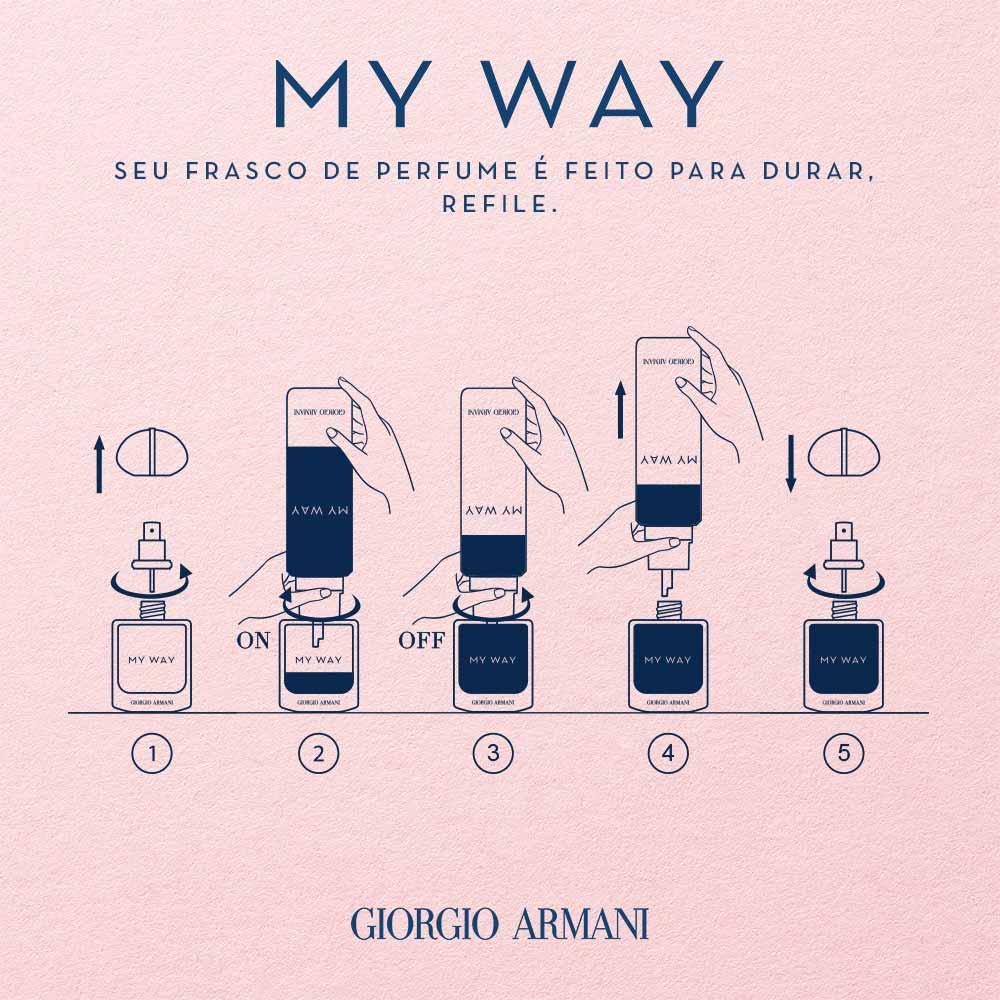 My Way Refil Giorgio Armani - Perfume Feminino - Eau de Parfum - 6