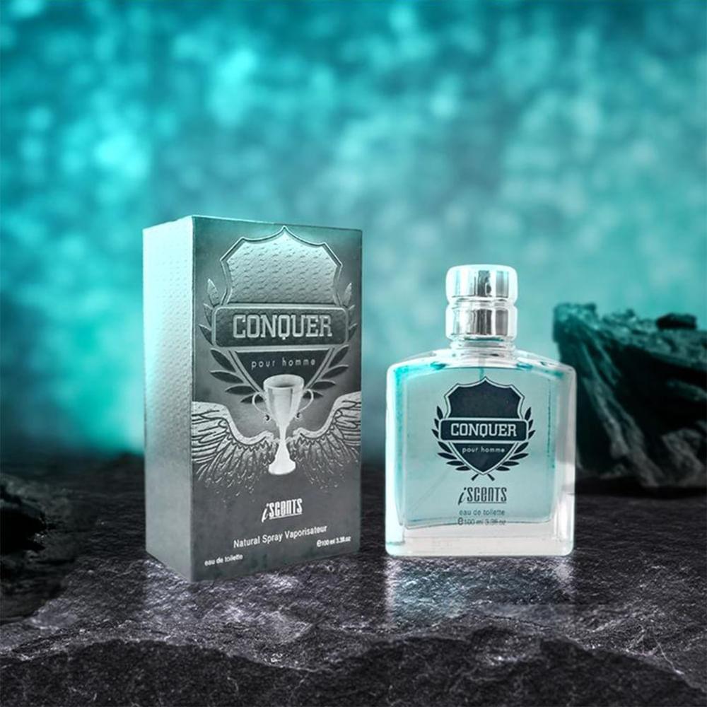 Conquer I-Scents Perfume Masculino - Eau de Toilette - 3