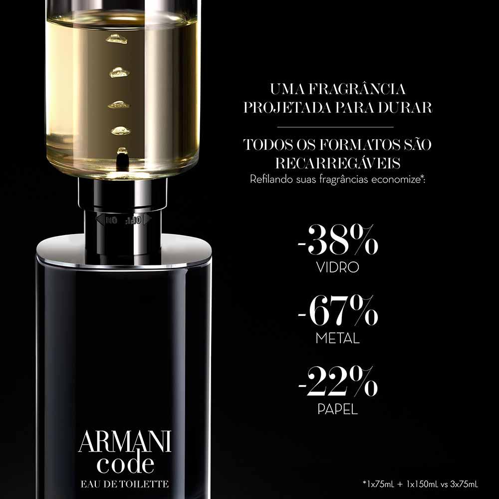 Perfume Code Giorgio Armani Masculino Eau de Toilette - 6