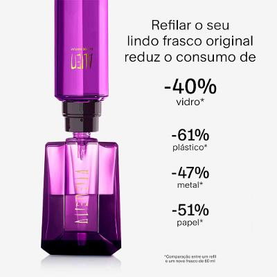 Perfume Feminino Mugler Alien Eau de Parfum Amadeirado Floral Refilável