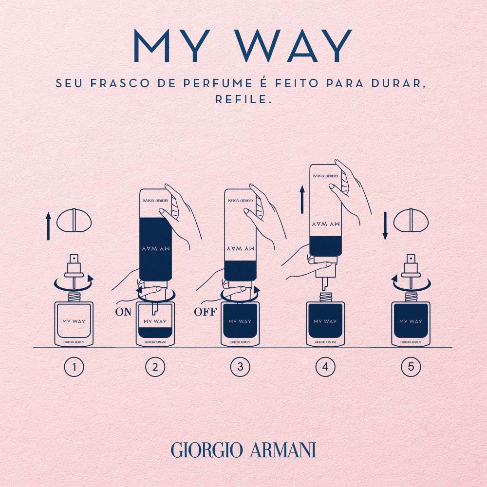 My Way Intense Giorgio Armani – Perfume Feminino – Eau de Parfum - 7