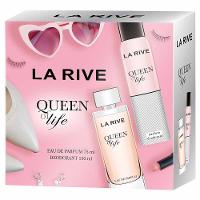 Kit La Rive Queen Of Life - Perfume Feminino EDP + Desodorante - 2