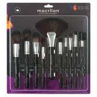 Macrilan KP9-1B Kit – 10 Pincéis de Maquiagem - 1