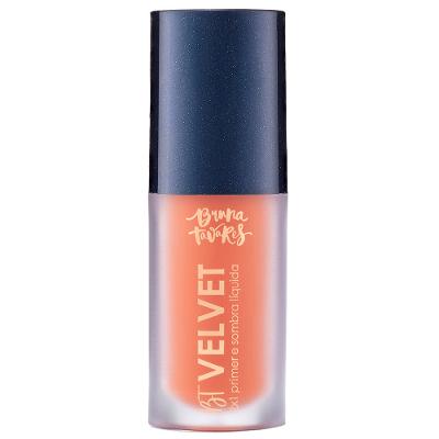 Sombra Líquida e Primer 2x1 Bruna Tavares BT Velvet Tons Coloridos