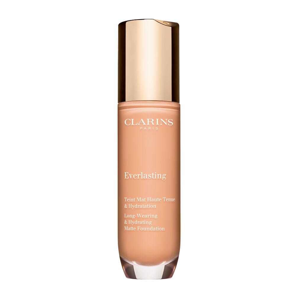 Base Líquida Matte Alta Cobertura Clarins - Everlasting - 1