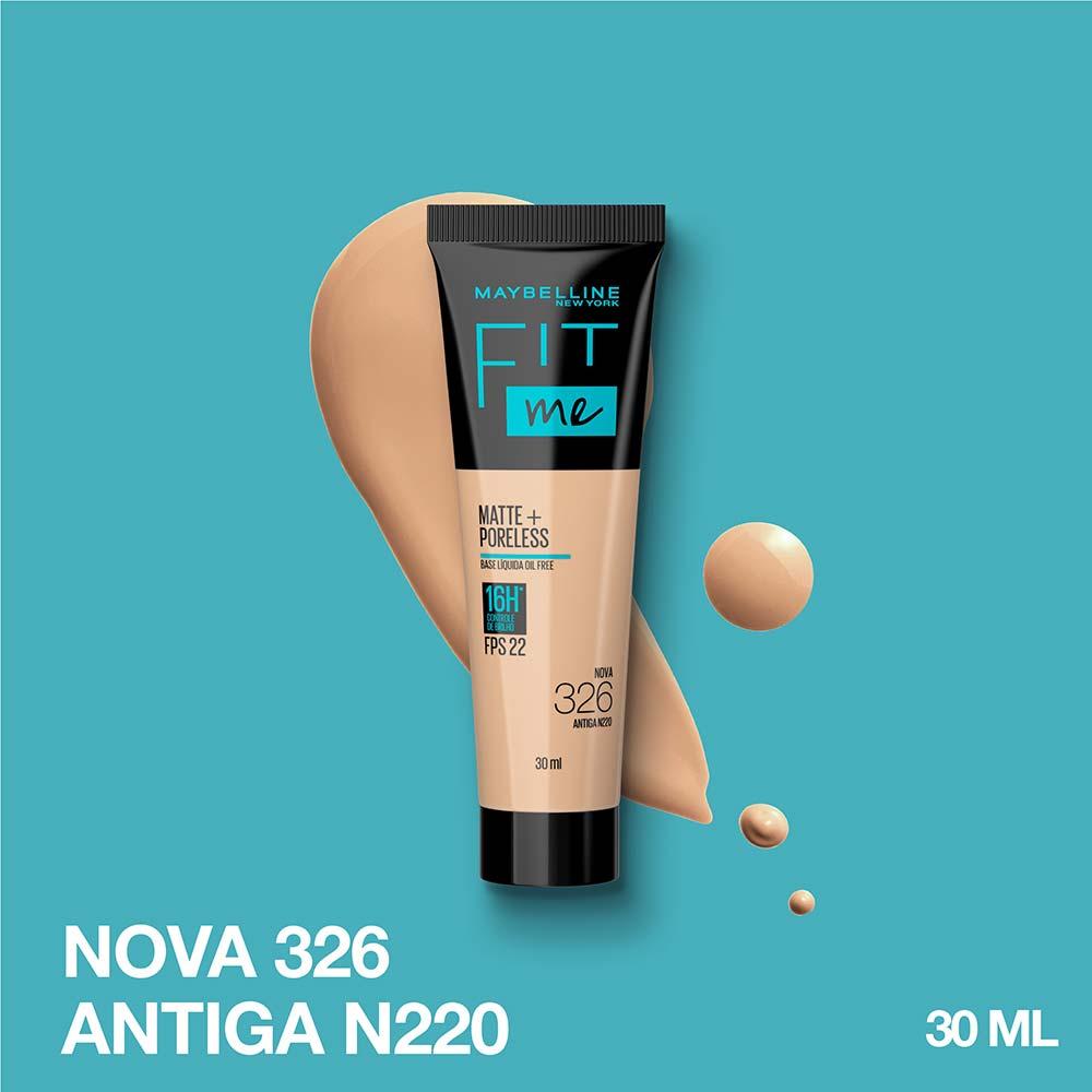Base Líquida Maybelline NY Fit Me Matte FPS22 - 4