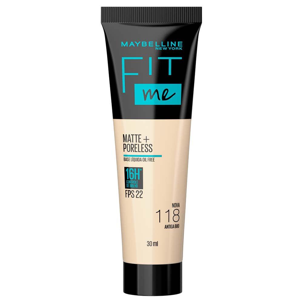 Base Líquida Maybelline NY Fit Me Matte FPS22 - 1
