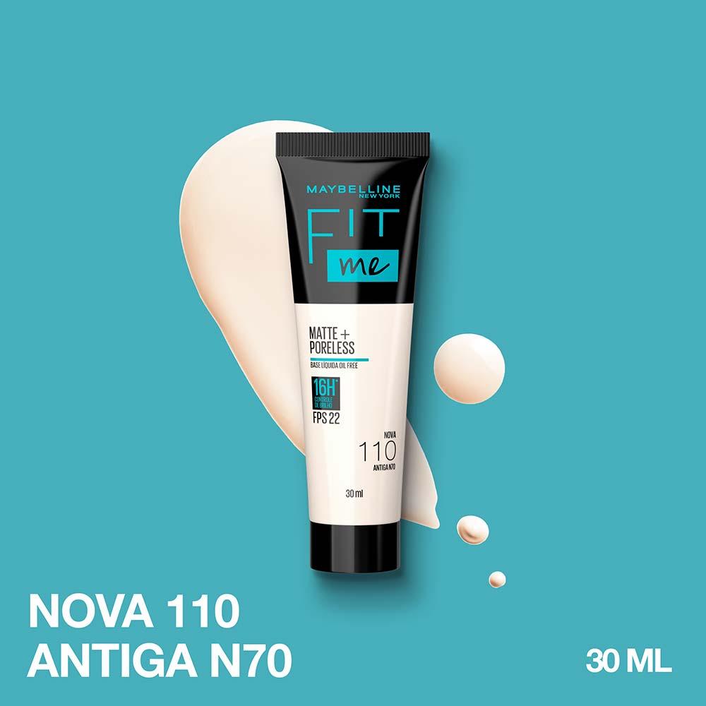 Base Líquida Maybelline NY Fit Me Matte FPS22 - 4