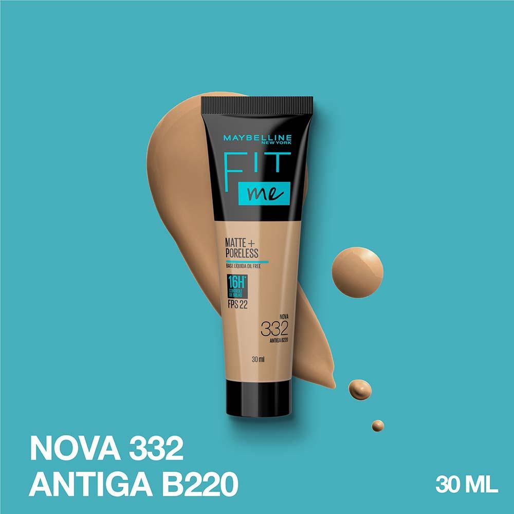 Base Líquida Maybelline NY Fit Me Matte FPS22 - 4