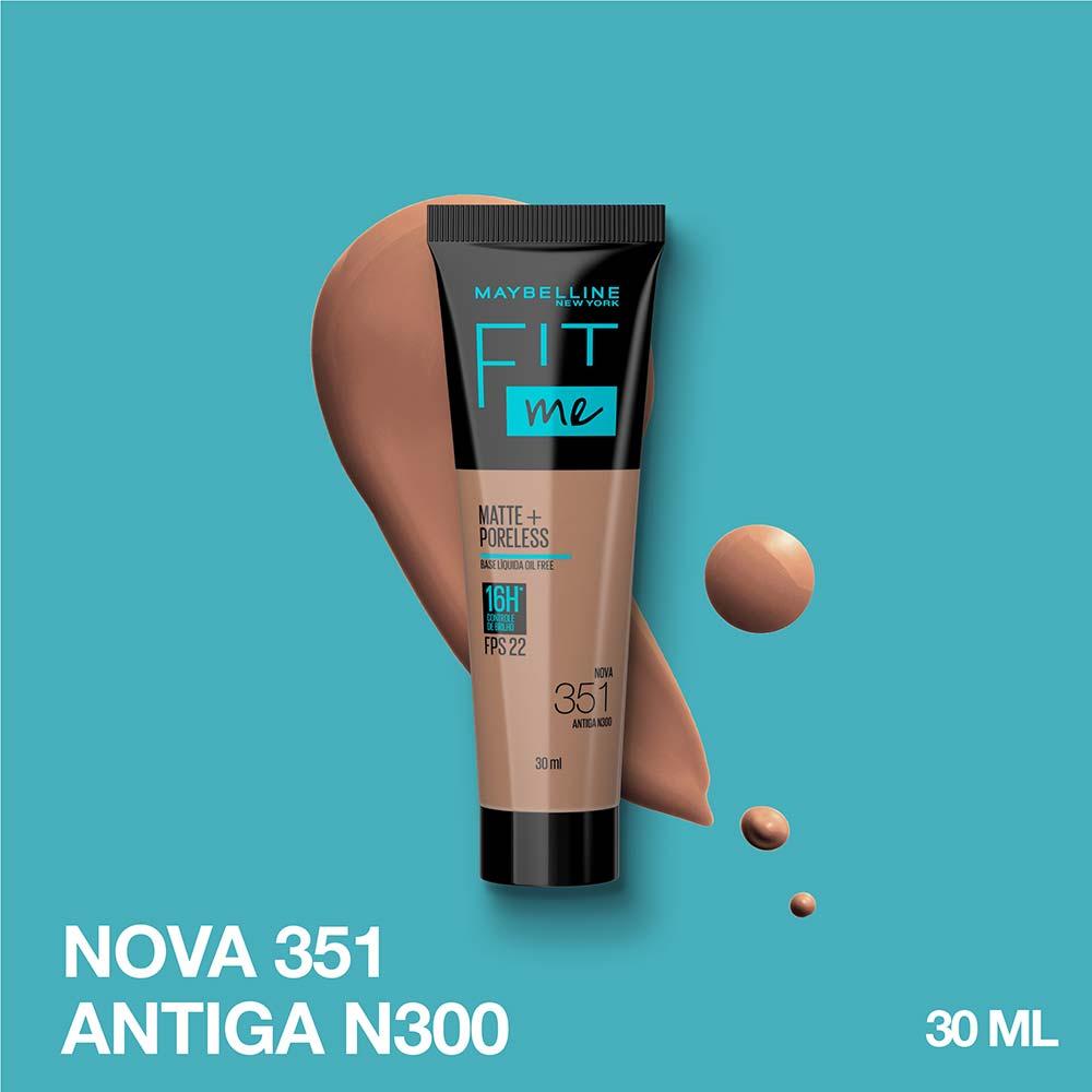 Base Líquida Maybelline NY Fit Me Matte FPS22 - 4