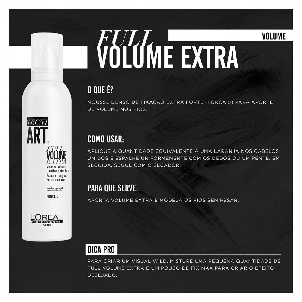 L'Oréal Professionnel Tecni.Art Full Volume Force 5 - Mousse Fixador - 2