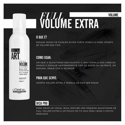 L'Oréal Professionnel Tecni.Art Full Volume Force 5 - Mousse Fixador