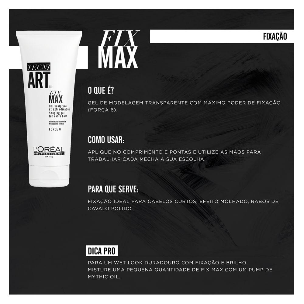 L'Oréal Professionnel Tecni.Art Fix Max Gel Force 6 - Gel Fixador - 2