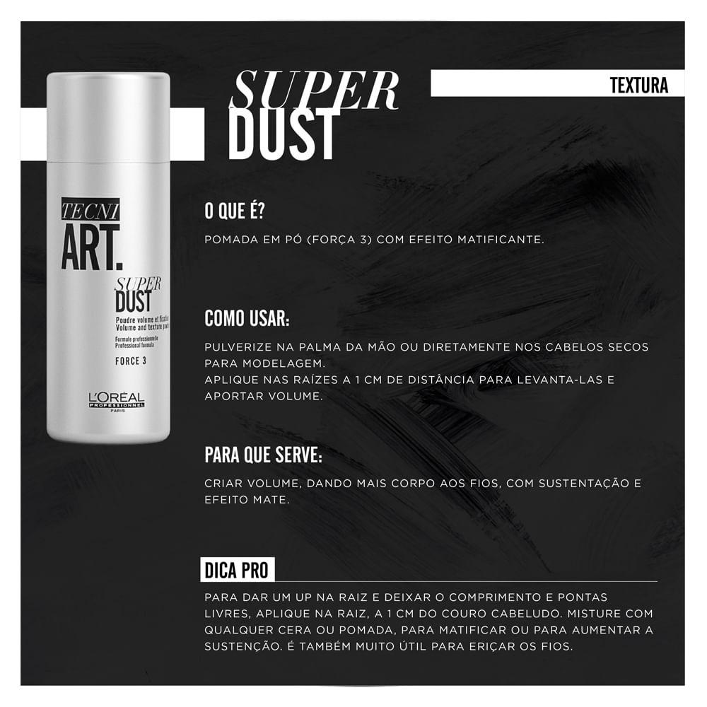 L'Oréal Professionnel Tecni Art Super Dust - Pó Texturizador - 2