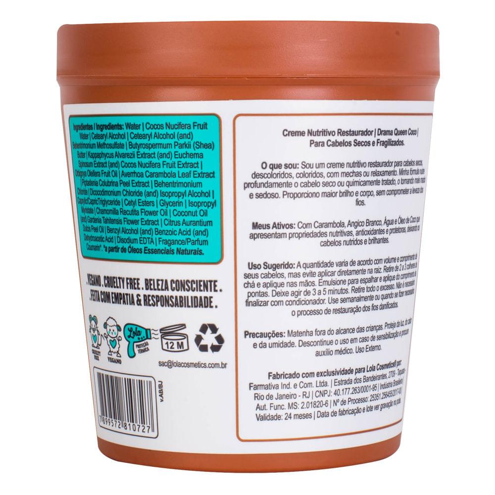 Lola Cosmetics Drama Queen Coco - Máscara Nutritiva - 2