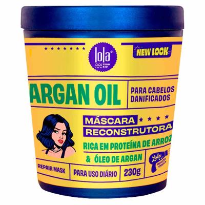 Máscara de Reconstrução Lola Cosmetics Argan Oil