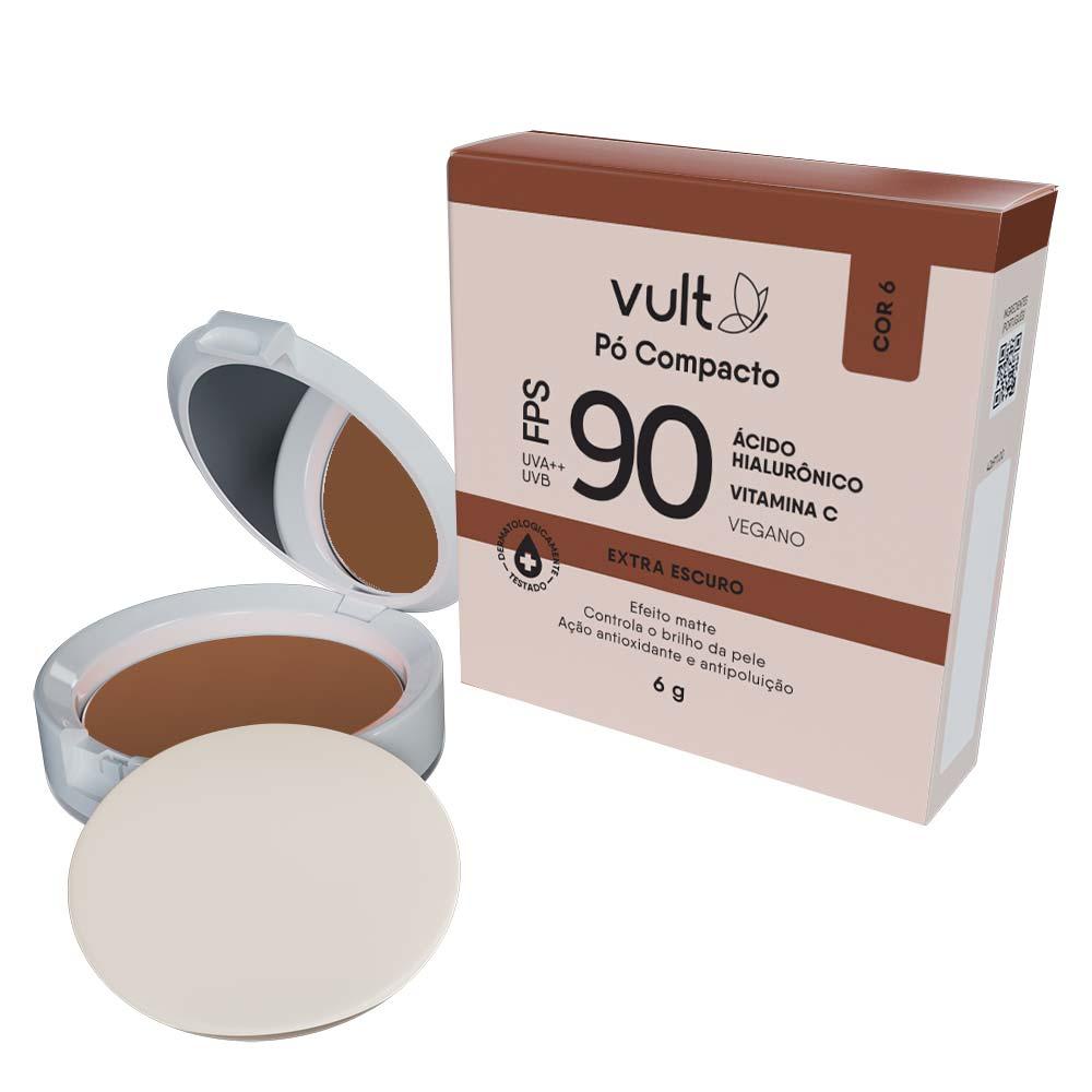 Pó Compacto Facial Vult FPS90 - 1