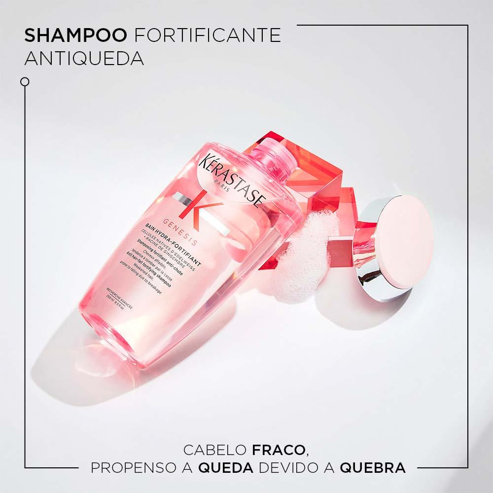 Shampoo Antiqueda Fortificante para Cabelos Oleosos e Finos Kérastase Genesis Bain Hydra-Fortifiant - 3