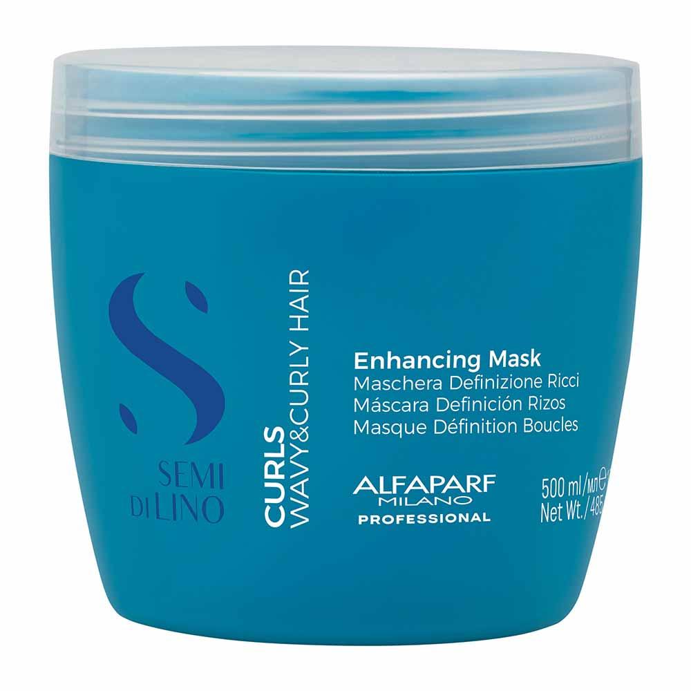 Alfaparf Semi di Lino Curls Enhancing – Máscara para Cabelos Cacheados - 1